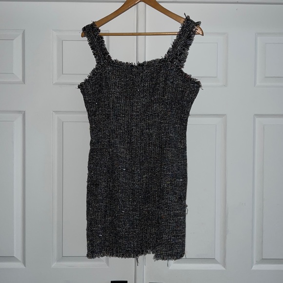 Aqua tweed dress - Picture 2 of 6
